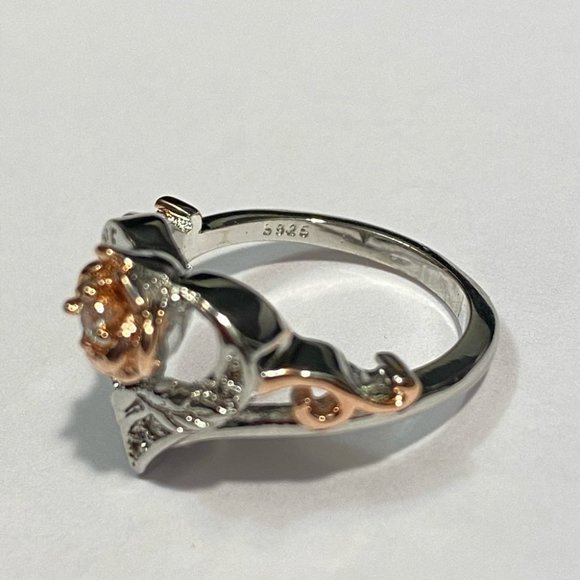 New Round Cut White Sapphire Women 925 ring - Picture 5 of 5